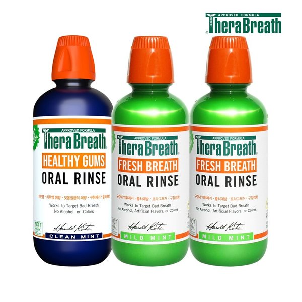 가글 473ml 클린민트 1개+마일드민트 2개