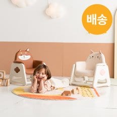 뚜뚜 높이조절 아이 의자 (시바, 냥이)