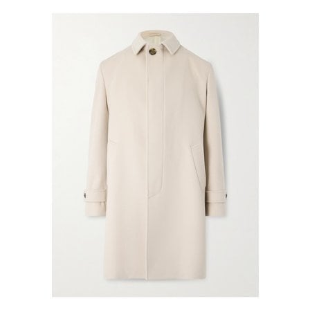 LARDINI 라르디니 버진 울 오버코트 뉴트럴 46376663162852112