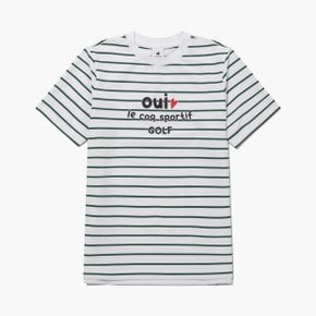 [여주점] 여성 스트라이프 라운드넥 반팔 티셔츠 GQ222LRS44  GREEN