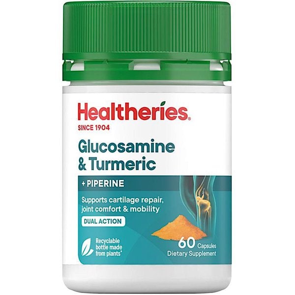 헬써리스 글루코사민 터메릭 healtheries glucosamine turmeric 60캡슐