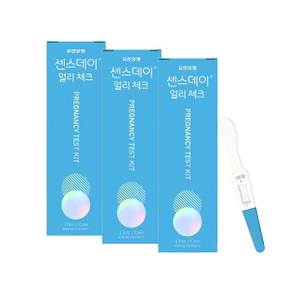 센스데이 얼리체크 1키트3개 비밀배송 유한양행 센스데이 임테기 비밀배송