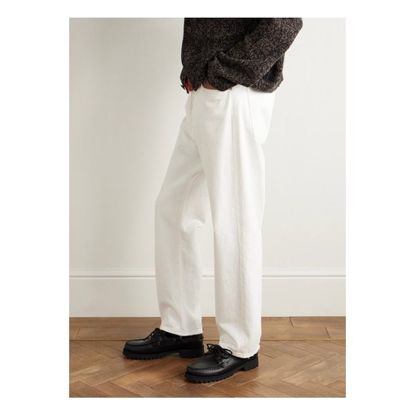 레인저 왁스 가죽 보트 슈즈 블랙 46376663162884804