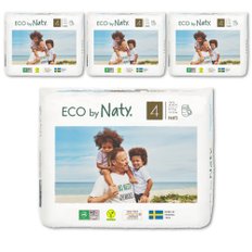 [Eco by Naty] 네띠 친환경 팬티 기저귀 4단계 22매 x 4팩