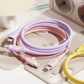 팔레트 100W C to C타입 초고속 충전 케이블 0.6m