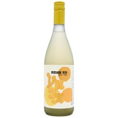 우포의아침 맑은내일 유자 7도 735ml 유자주