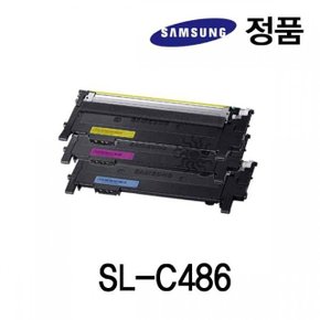 토너 빨강 삼성정품 레이저프린터 컬러 SL-C486 (WDC85B4)