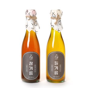 고소한 국산 참기름 300ml선물포장(+부직포가방)