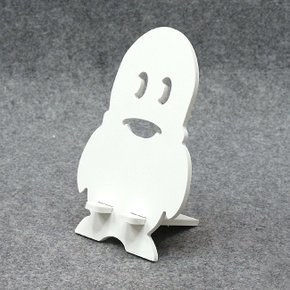 펭귄 화이트 휴대폰 거치대