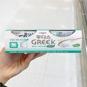 일동  후디스  그릭요거트  무설탕  저지방  80g4  x  2개