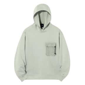 (유니)EDGE SLIT POCKET HOOD (MINT) [LSRSCTH107M]