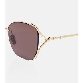 Serpenti Viper 렉탱귤러 선글라스