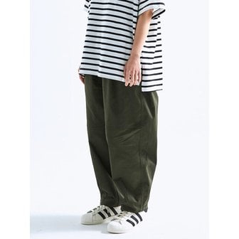 컬럼비아 유니버시티 NYC LABEL CP WIDE FIT BALLOON PANTS 다크카키