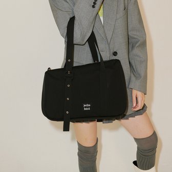 제드레페브5 Slant large shoulder_black