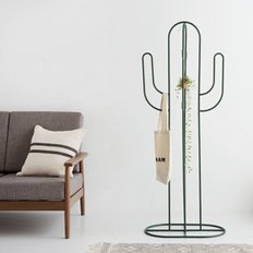  마켓비 CACTOS 선인장 스탠드행거 철제 스틸 드레스룸 옷걸이 가방걸