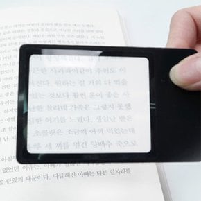 지갑 속 명함돋보기 미니 휴대용 돋보기
