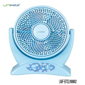 유니스코 박스팬 UMF-B752 선풍기 사각팬 탁상용 UMF-7126KN 25cm(10인치) 각도조절 탁상용