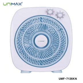 유니스코 박스팬 UMF-B752 선풍기 사각팬 탁상용 UMF-7126KN 25cm(10인치) 각도조절 탁상용