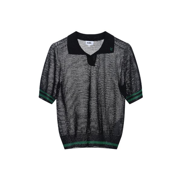 홀가먼트 에어리 매쉬 니트 MK3MP395_BLK