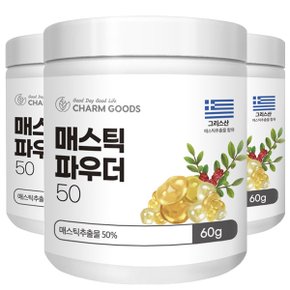 매스틱 파우더 50 분말 60g 3통