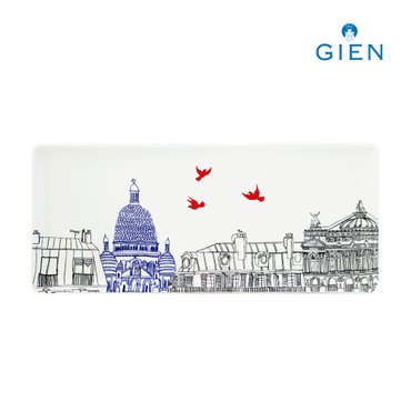 지앙 사쎄 파리 직사각 서빙접시 1p (36x15.5cm)