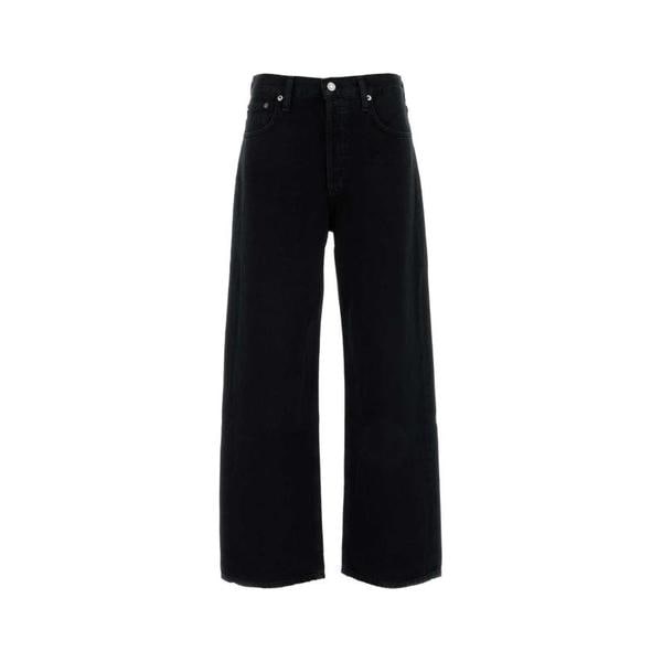 확대된 대표 에이골디 데님 팬츠 A9079B1604 CRSHD Black