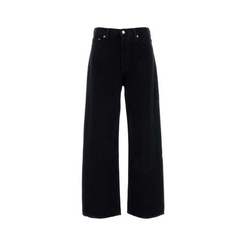 에이골디 데님 팬츠 A9079B1604 CRSHD Black