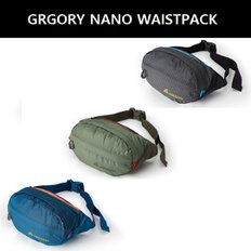 힙색 NANO WAISTPACK ICON TEAL,BLAZE GREEN,TECHNO BLACK 43J39008