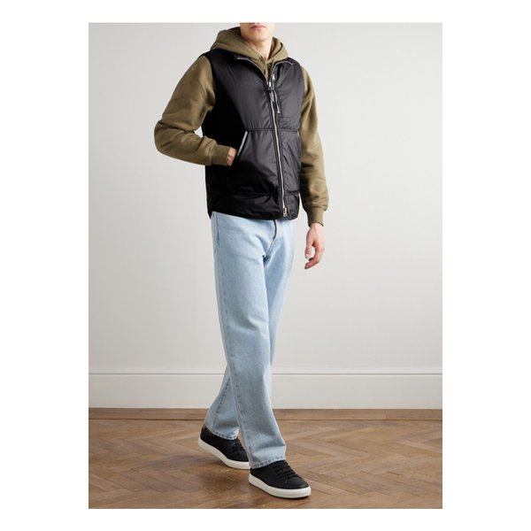 가죽 트리밍 패딩 조끼 46376663162880722