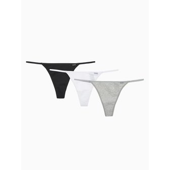 Calvin Klein Underwear 여성 애슬레틱 T팬티 3PK_QD5070MPI