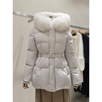 온앤온 폭스퍼 벨티드 패딩