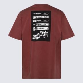 [와이프로젝트] Short Sleeve T-Shirt 204TS020BURGUNDY 3599928