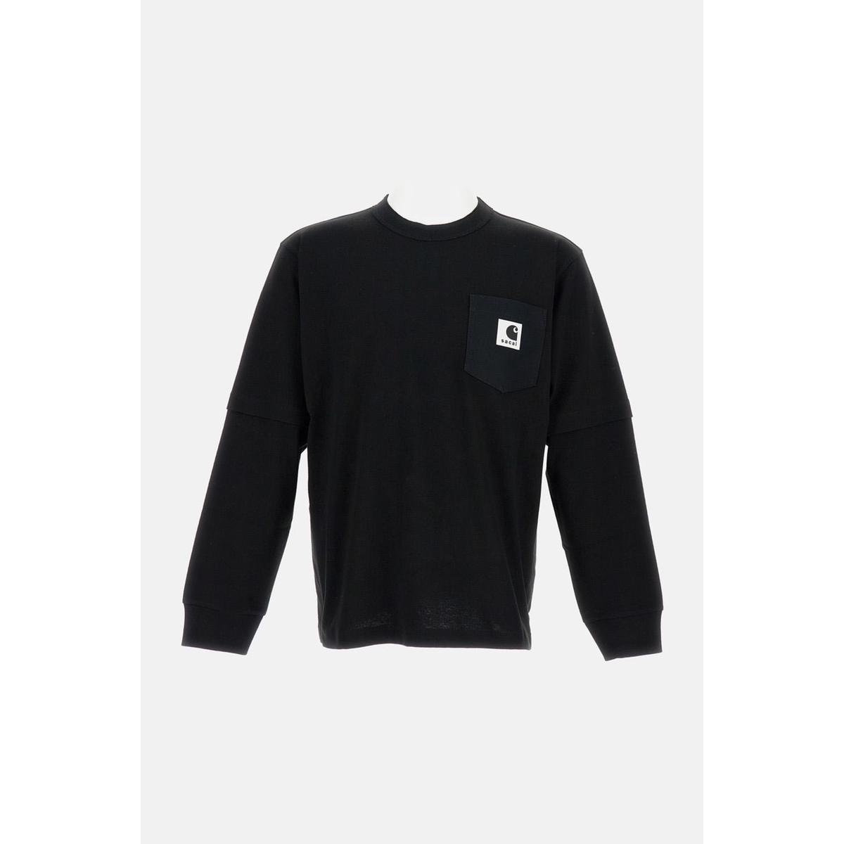 확대된 대표 [해외배송] 25 F/W 사카이 롱 슬리브 티셔츠 칼하트 X SACAI WIP 2500994S001 B0031795124