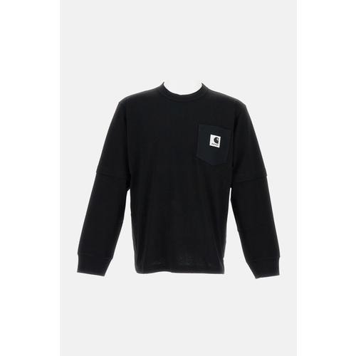 [해외배송] 25 F/W 사카이 롱 슬리브 티셔츠 칼하트 X SACAI WIP 2500994S001 B0031795124