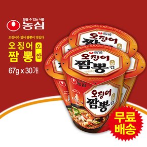 오징어짬뽕컵 1BOX (67gx30개) [컵라면]