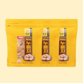 [몽고식품] 국내산 가마솥에 누룽지 500g x 3개