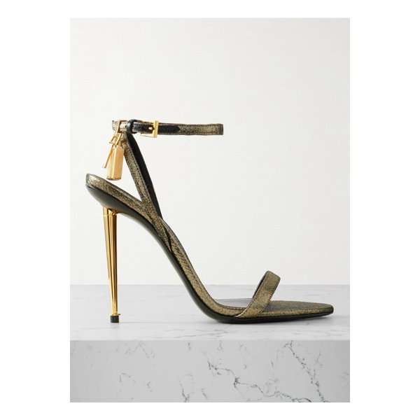 패드락 라메 샌들 골드 46376663162843057