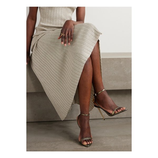 패드락 라메 샌들 골드 46376663162843057