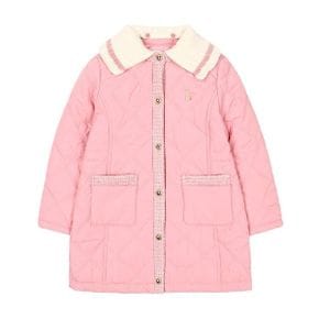니트카라 롱 퀼팅점퍼 HUF12JP51M PK_P415961326