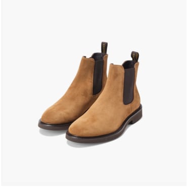 샌프란시스코마켓 DOUCALS/듀칼스/SIENA SUEDE ANKLE BOOT BROWN/남성 첼시 부츠/DCE2M70002A50