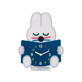 캐릭터시계 TONYBUNNY BOOKCLUB (BLUE), 굴리굴리