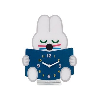 아티쉬 캐릭터시계 TONYBUNNY BOOKCLUB (BLUE), 굴리굴리