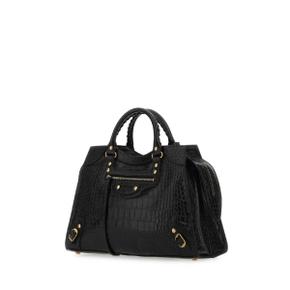 BALENCIAGA  Black leather Neo Classic City handbag BLACK