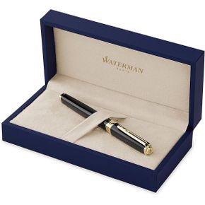 독일 워터맨 만년필 1819291 Waterman Exception Fountain Pen Slim 블랙 with 23k Gold Clip Me