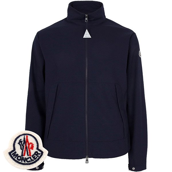[부산점] 몽클레어 네이비블루 다우노 포켓 집업 자켓 DAUNO 1A00183 598JC 780