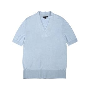 [공식브랜드] [여성] 실크 블렌드 스웨터 (라이트블루) (BBWNWM7119LES)