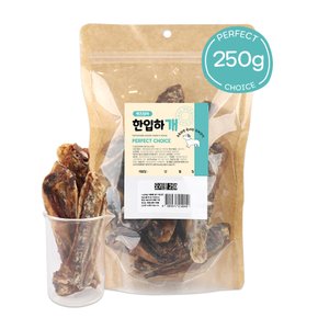 한입하개 강아지 수제간식 - 오리 윙 250g