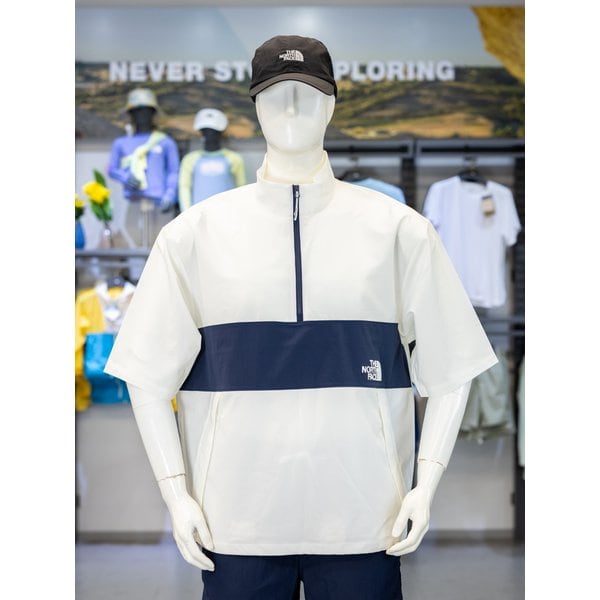 [여주점] NT7KP02K 공용 필드 하프집 반팔 티셔츠