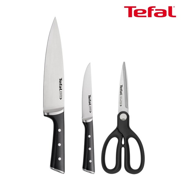 아이스포스 칼 가위 3종세트(식도20cm+과도11cm+가위)