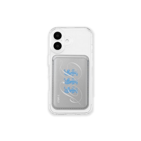 lion silver magsafe card pocket